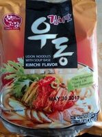 Udon frais au kimichi