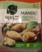 Mandu Korean Chive & Vegetable Dumplings