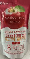 Konjac jelly apple