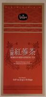 Korean red ginseng tea