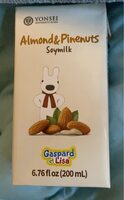 Almond&Pinenuts soymilk