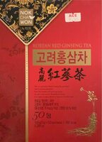 Korean red ginseng tea