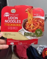 Udon noodles tteokbokki