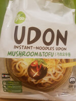 Udon Instant-Nudeln Pilz und Tofu