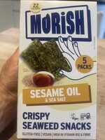 Crispy Seaweed Snacks Sesame Oil & Sea Salt