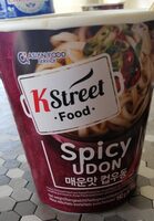 Steamed udon noodle with liquid & flake in a cup