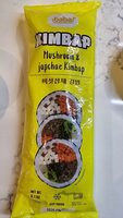 Mushroom & Japchae Kimbap