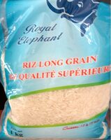 Riz long grain de qualite superieure