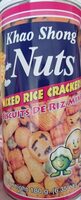 Khao Shong Nuts Mixed Rice Crackers Tin 180G