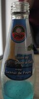 Boisson aux graines de basilic arôme cocktail de fruits