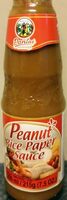 Peanut rice paper sauce