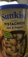 Pistachios salt et pepper