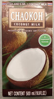 Chaokoh 100% Coconut Milk, Kokos