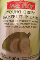 Junge Grüne Jackfruit In Sole - Green Jackfruit - 560 GR.