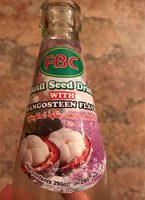 Basil seed with mangosteen