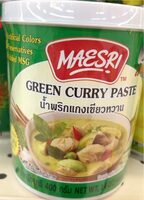 Green curry paste
