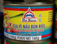 Crevettes hachées aux épices