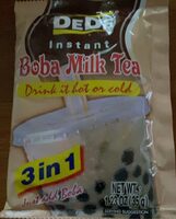 Instant milk tea powder