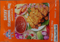 Satay seasoning mix