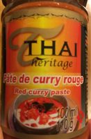 Pâte de curry rouge