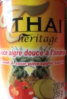 Sauce aigre douce ananas