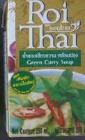 Roi Thai Green Curry Soup