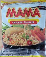 Oriental style instant noodles chicken flavour