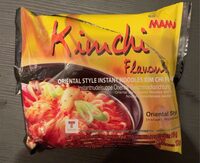 Oritental style instant noodles kim chi flavor