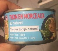 Thon en morceaux au naturel