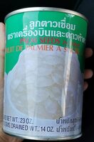 Fruit de palmier à sucre au sirop lourd
