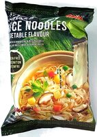 Instant rice noodles vegetable flavour
