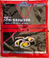Roasted Nori Seaweed - Feuille de nori (algue)