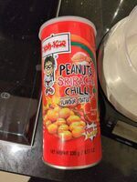 Peanuts sriracha chilli