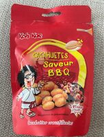 Cacahuetes saveur BBQ
