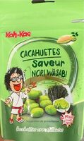 Cacahuètes saveur nori wasabi