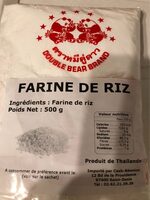Farine de riz