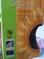Vermicelles de riz thaï rouge