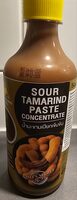 Sour tamarind paste concentrate