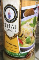 Green curry cooking and dipping sauce