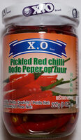 Rote Chili in Essig