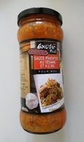 Sauce pimentée au sésame et à l'ail