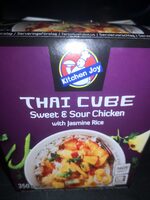 Thai cube sweet