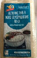 Riz blanc Thai indice glycémique bas RD 43
