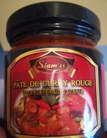 Pâte de curry rouge