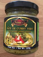 Pâte de curry vert