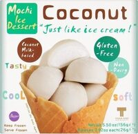 Non-Dairy Mochi Coconut Frozen Dessert