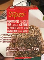 Riz rouge germé