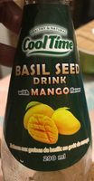 Basil seed drink with mango flavour