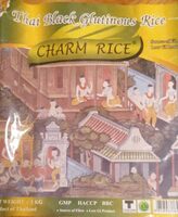 Thai black glutinous rice