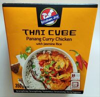 THAI CUBE Panang Curry Chicken with Jasmine Rice